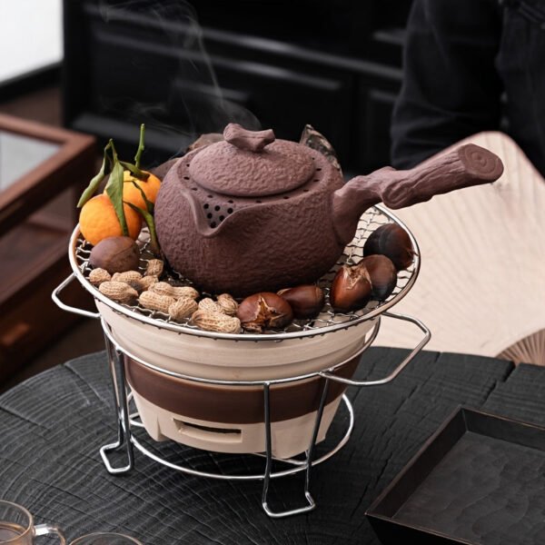 Tea Cooking Charcoal Stove, Barbecue Oven, Domestic, Indoor And Outdoor Carbon Stove, With Barbecue Net