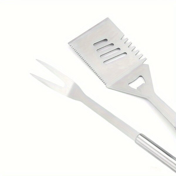Stainless Steel Barbecue Tool Set Outdoor Camping Picnic BBQ Barbecue Utensils Cooking Tool Combination Set