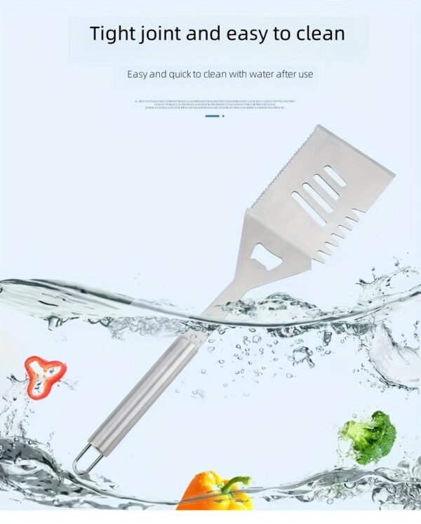 Stainless Steel Barbecue Tool Set Outdoor Camping Picnic BBQ Barbecue Utensils Cooking Tool Combination Set