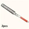 2/4pcs, Kebab Grilling Basket, Portable Stainless Steel Kebab Barbecue Grilling Basket, Hot Dog Barbecue Cage, Sausage Grill Tongs, Barbecue Tongs With Wooden Handle, Kebab Grilling Basket, Nonstick Kabob Grilling Baskets, BBQ Tool, BBQ Accessaries