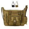 14 Inch Laptop Shoulder Bag Men Sports Bags Man Tactical Single Backpack Men's A4 Document Molle Messenger Bag