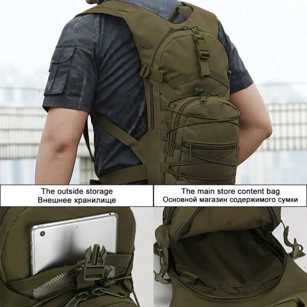 15L Molle Tactical Backpack Army Military Bicycle Backpacks Outdoor Sports Cycling Climbing Hiking Camping Bag