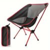 Ultralight Folding Fishing Chair Compact and Durable for Fishing, Camping, and Hiking
