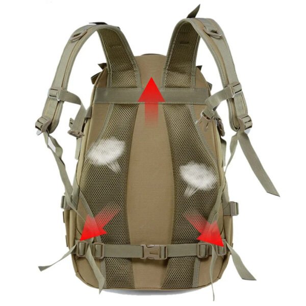 35L Camping Backpack Men Military Tactical Backpack Army Molle Climbing Rucksack Bug Out Bag Hiking Travel Sac De Sport Bag
