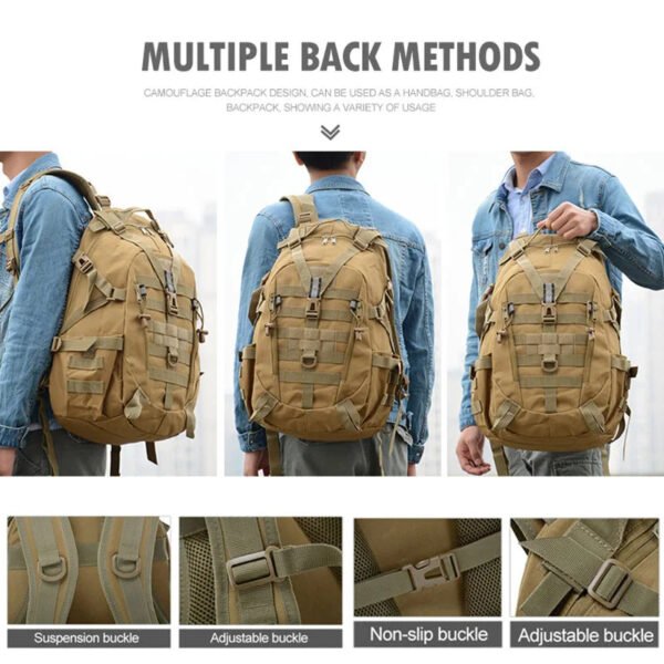 40L-Camping-Backpack-Men-s-Military-Bag-Travel-Bags-Army-Tactical-Molle-Climbing-Rucksack-Hiking-Outdoor_0c172105-b23f-4372-8eac-012d1b28c0f1.jpg 40L Camping Backpack Men's Military Bag Travel Bags Army Tactical Molle Climbing Rucksack Hiking Outdoor Reflective Shoulder Bag