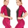 413dGxAsOFL._AC-20240618-095352.jpg Shorty Wetsuit Women 2mm 3mm, Wet Suits for Mens in Cold Water, Neoprene Scuba Diving Suit for Surfing Swimming Snorkeling
