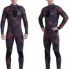 Unisex Neoprene 3mm Scuba Diving Suit One Piece Mens Camo Full Body Spearfishing Wetsuit