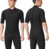 618VVdtU7WL._AC_SL1500-20240618-095422.jpg Shorty Wetsuit Men and Women,2mm Neoprene Short Sleeves Wet Suits Back Zip, 1.5mm Shorty Surf Suit Keep Warm in Cold Water for Snorkeling Kayaking Boarding