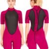 61AxB1n6DFL._AC_SL1500-20240618-095352.jpg Shorty Wetsuit Women 2mm 3mm, Wet Suits for Mens in Cold Water, Neoprene Scuba Diving Suit for Surfing Swimming Snorkeling