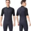 61ED_e4t-LL._AC_SL1500-20240618-095428.jpg Shorty Wetsuit Men and Women,2mm Neoprene Short Sleeves Wet Suits Back Zip, 1.5mm Shorty Surf Suit Keep Warm in Cold Water for Snorkeling Kayaking Boarding