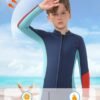 Kids Wetsuit Top Boys Wetsuit Jacket 2mm Keep Warm in Cold Water Wet Suit Top Toddler T4 3T Scuba Diving Snorkeling Swimming Paddle Boarding Kayaking