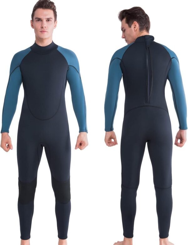 3mm Full Body Wetsuit for Women Men 3/2mm, 5/4mm Neoprene Wet Suits for Cold Water, Scuba Diving Suit Long Sleeve for Surfing Swimming Snorkeling
