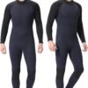 3mm Full Body Wetsuit for Women Men 3/2mm, 5/4mm Neoprene Wet Suits for Cold Water, Scuba Diving Suit Long Sleeve for Surfing Swimming Snorkeling