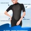61z9D_xKOvL._AC_SL1500-20240618-095351.jpg Shorty Wetsuit Women 2mm 3mm, Wet Suits for Mens in Cold Water, Neoprene Scuba Diving Suit for Surfing Swimming Snorkeling