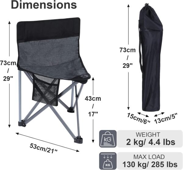 71MYdNVI36L._AC_SL1500.jpg Folding Camping Chair Heavy Duty 285lbs Capacity
