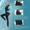 3mm Wetsuit Men and Women,Neoprene Wetsuit for Men and Women Keep Warm in Cold Water Wetsuit Women 3/2mm Womens Wetsuit Thermal Neoprene Diving Suit Windproof Surfing Suit Scuba Suit Women 3mm