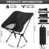 Lightweight Folding Camping Chair  Supports 280+ lbs