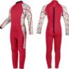 Kids Wetsuit for Toddler Girls Boys and Youth,3mm Neoprene Swimsuits Children Wet Suits 2mm Shorty/Full Long Sleeve Back Zip in Cold Water Warmth for Swimming Diving Jet Skiing Surfing
