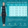 3mm Wetsuit Men and Women,Neoprene Wetsuit for Men and Women Keep Warm in Cold Water Wetsuit Women 3/2mm Womens Wetsuit Thermal Neoprene Diving Suit Windproof Surfing Suit Scuba Suit Women 3mm