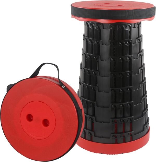 71sb48M89SL._AC_SL1500.jpg Portable Folding Stool Collapsible Telescopic Design, Holds Up to 440lbs