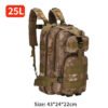 80L Tactical Backpack 600D Oxford Cloth Waterproof Trekking Fishing Hunting Bag Molle Backpack Outdoor Sport Military Rucksacks