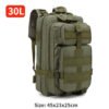 80L Tactical Backpack 600D Oxford Cloth Waterproof Trekking Fishing Hunting Bag Molle Backpack Outdoor Sport Military Rucksacks