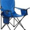 Camping Chair Large, Mesh Back, Portable Folding Chair with Cup Holder, Heavy Duty for Outdoor Events