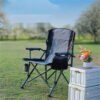 Folding Fishing Chair Portable Recliner with Side Pocket, Lightweight and Durable for Camping, Beach, and Outdoor Adventures