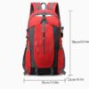 A Large-capacity Men And Women Universal Outdoor Travel Backpack Waterproof Hiking Lightweight Duffel Bag
