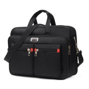 Large Capacity Men's Briefcase Multifunction Oxford 14" Laptop Bag Multilayers Shoulder Office Bags For Men Business Handbag Hot