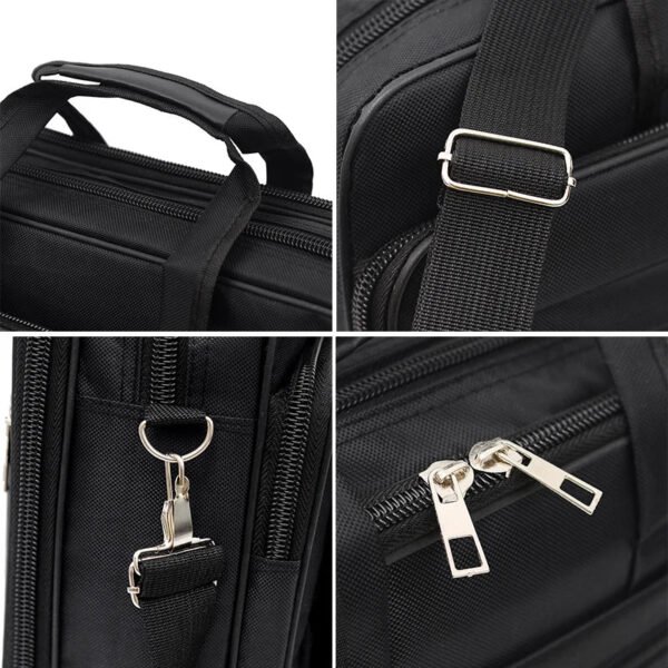 Large Capacity Men's Briefcase Multifunction Oxford 14" Laptop Bag Multilayers Shoulder Office Bags For Men Business Handbag Hot