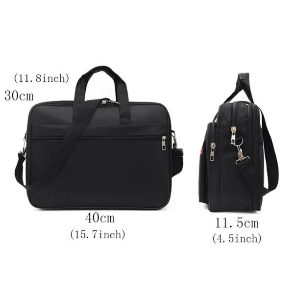 Large Capacity Men's Briefcase Multifunction Oxford 14" Laptop Bag Multilayers Shoulder Office Bags For Men Business Handbag Hot
