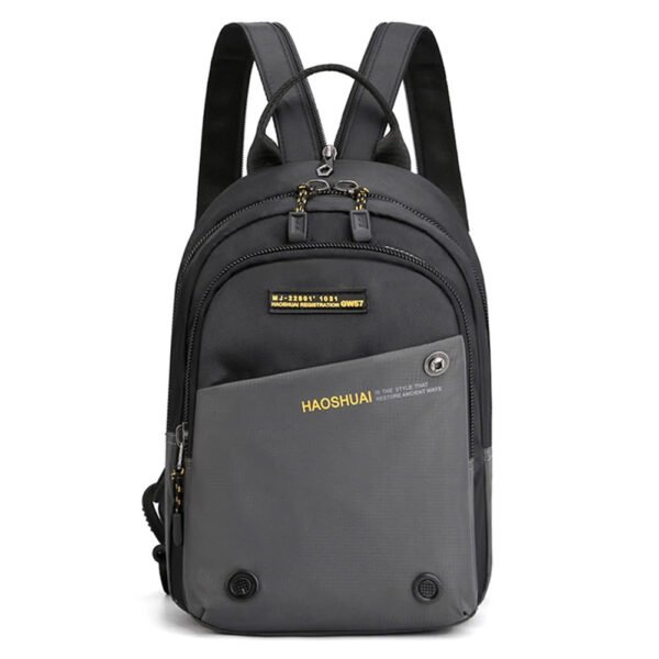 Men Crossbody Chest Bags Anti Theft Men Backpack Portable Backpacks for Hiking Fashion Male School Backpack Travel Backpack