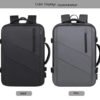 Men Large Capacity Multifunctional Extensible USB Rechargeable Hand-held Bag Men Waterproof Business Travel Computer Backpack