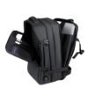 Men Large Capacity Multifunctional Extensible USB Rechargeable Hand-held Bag Men Waterproof Business Travel Computer Backpack