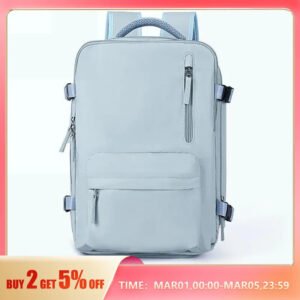 Rilibegan Dry Wet Separation Backpack with Large Capacity and Multifunctional Short Distance Travel Waterproof Mommy Backpack