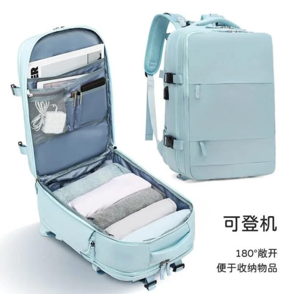 Rilibegan Dry Wet Separation Backpack with Large Capacity and Multifunctional Short Distance Travel Waterproof Mommy Backpack