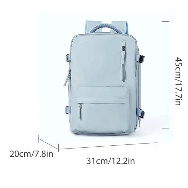 Rilibegan Dry Wet Separation Backpack with Large Capacity and Multifunctional Short Distance Travel Waterproof Mommy Backpack