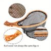 Wooden Fishing Landing Net Burl Wood Handle with Durable Mesh Netting, Available in Small (34cm) and Large (42cm)